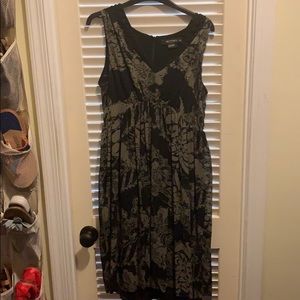 Black dress with beautiful beadwork